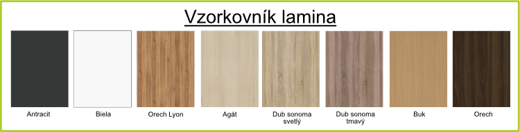 vzorník lamin RAMI a RENATA
